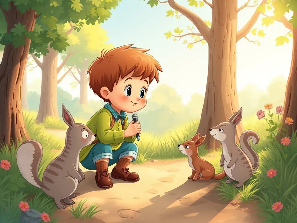 Alex and the Whispering Woods: A Rainbow Berry Adventure