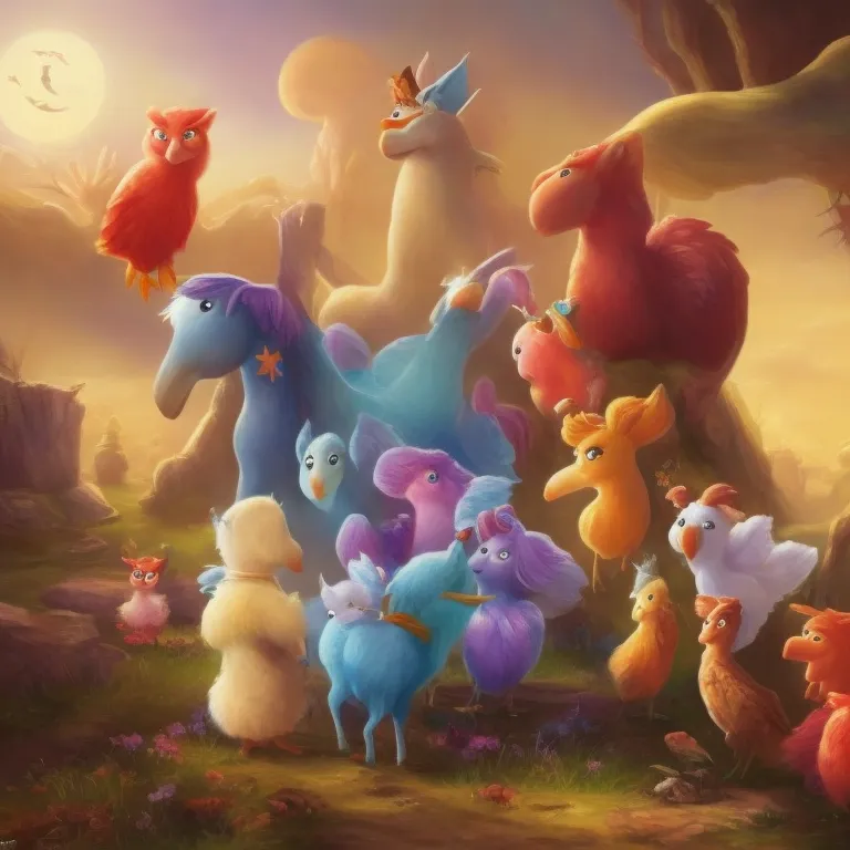 Illustration: The Barnyard Band Listens