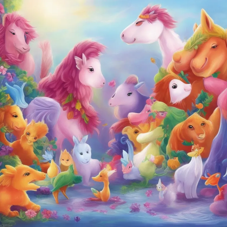 Illustration: The Barnyard Band Plays Together