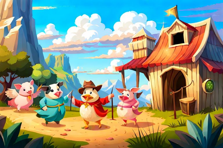 Barnyard Band - Making Music on Farmer Brown's Farm - Stories for Kids