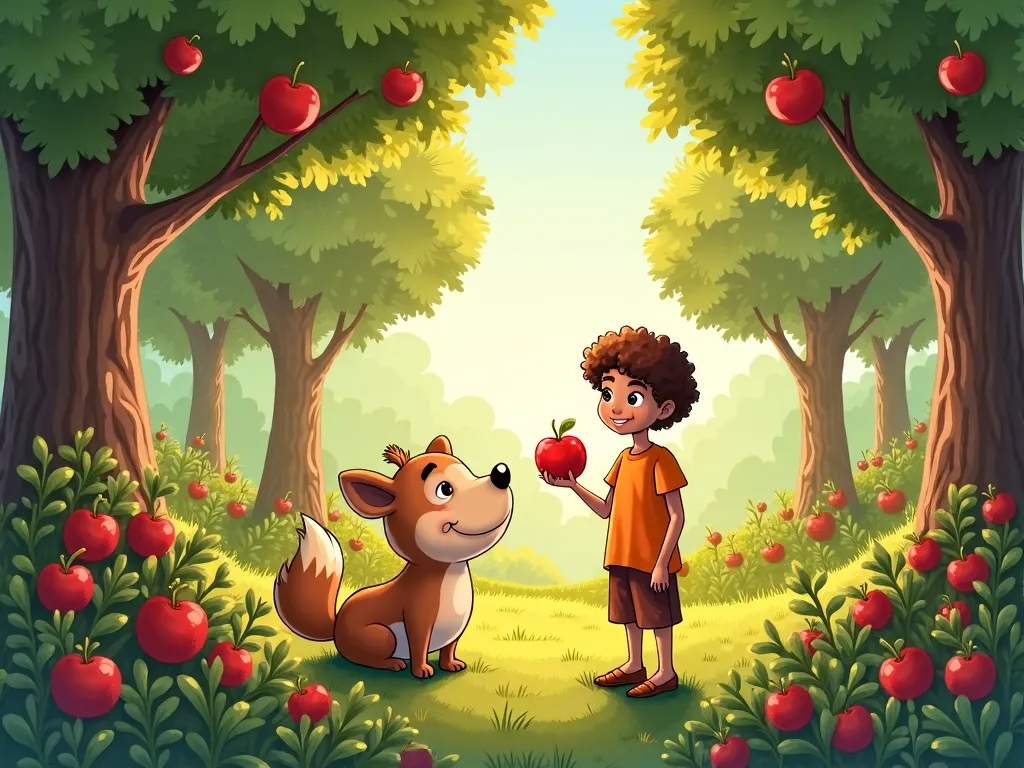 Bruno's Garden Mystery - Scene 7 illustration