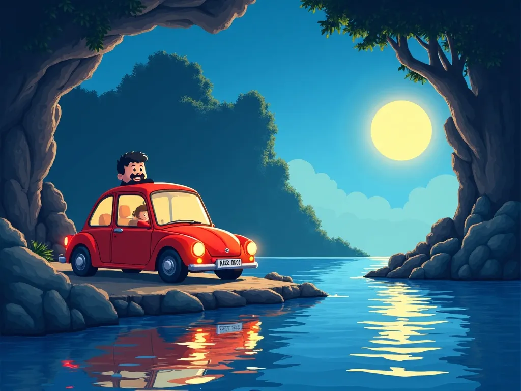 Bubbles of Wisdom: Bruno Bear's Ocean Adventure - Scene 7 illustration
