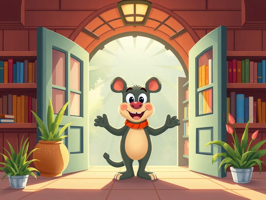 Buddy's Library Promise: A Tale of Friendship and Discovery