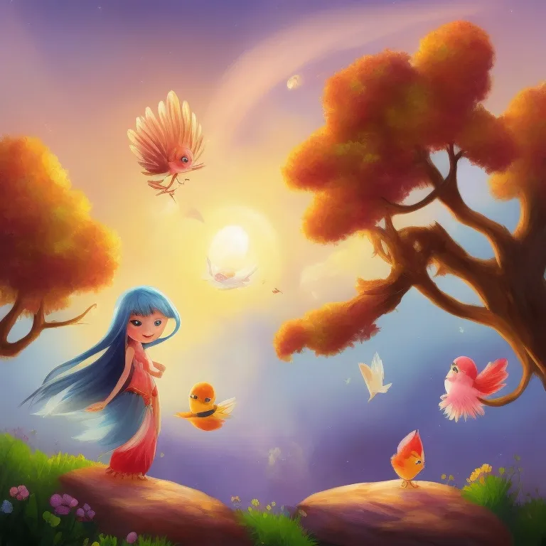 Illustration: Chirpy and Gogo Celebrate Their Differences