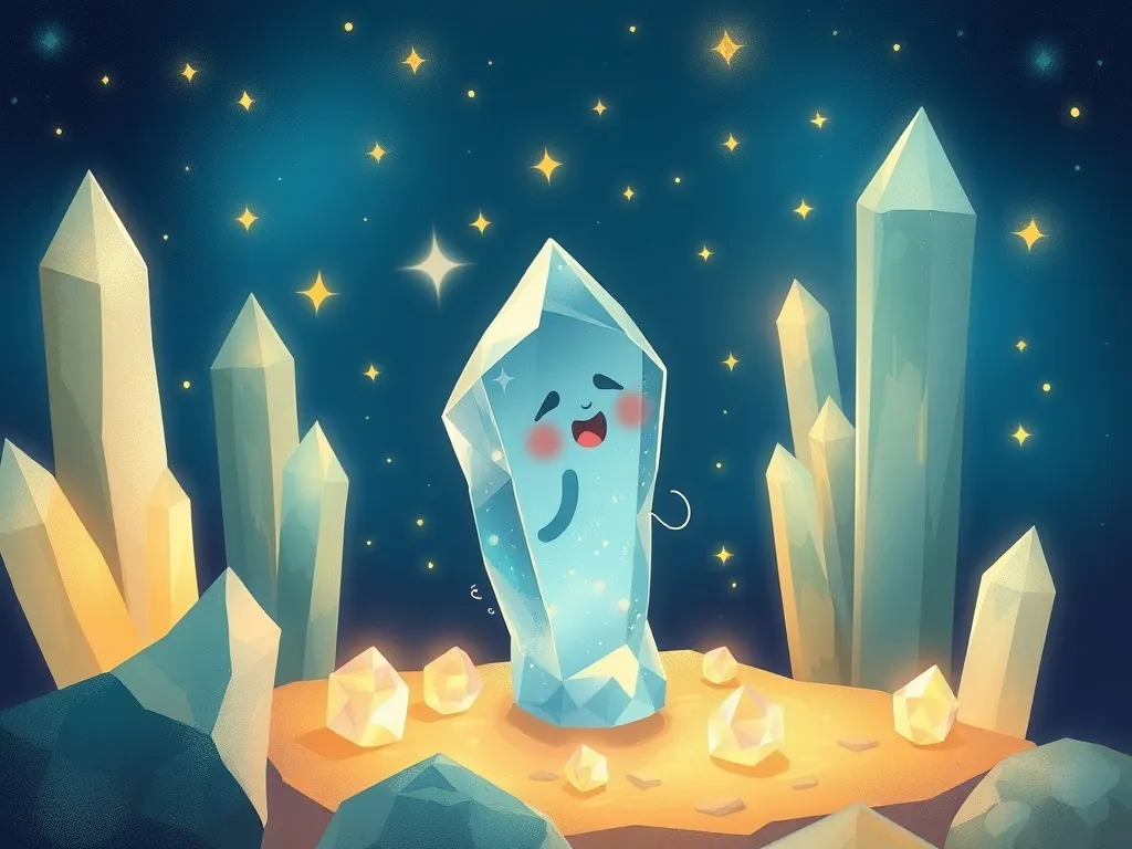 Crystal's Symphony of Light