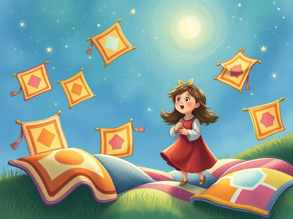 Emma and the Floating Quilt Garden