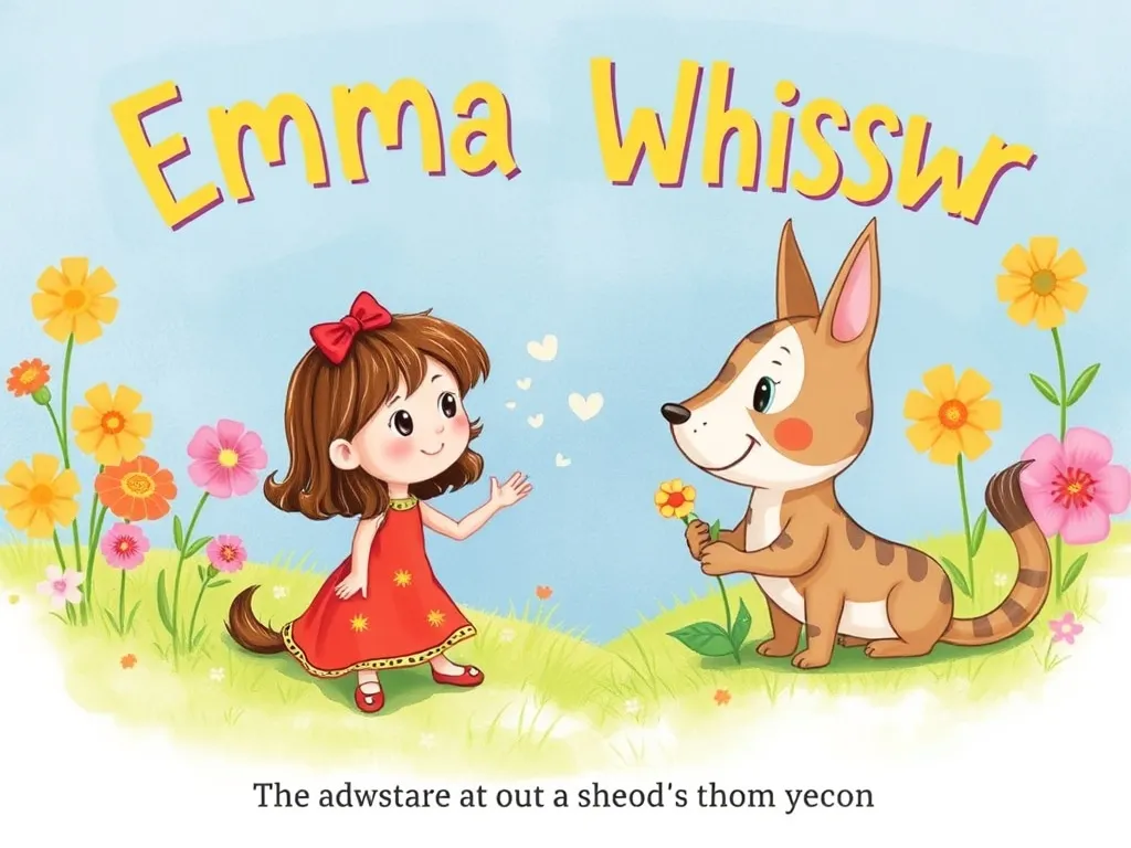 Emma and the Whispering Woods - Emma and Whisper sharing their special language