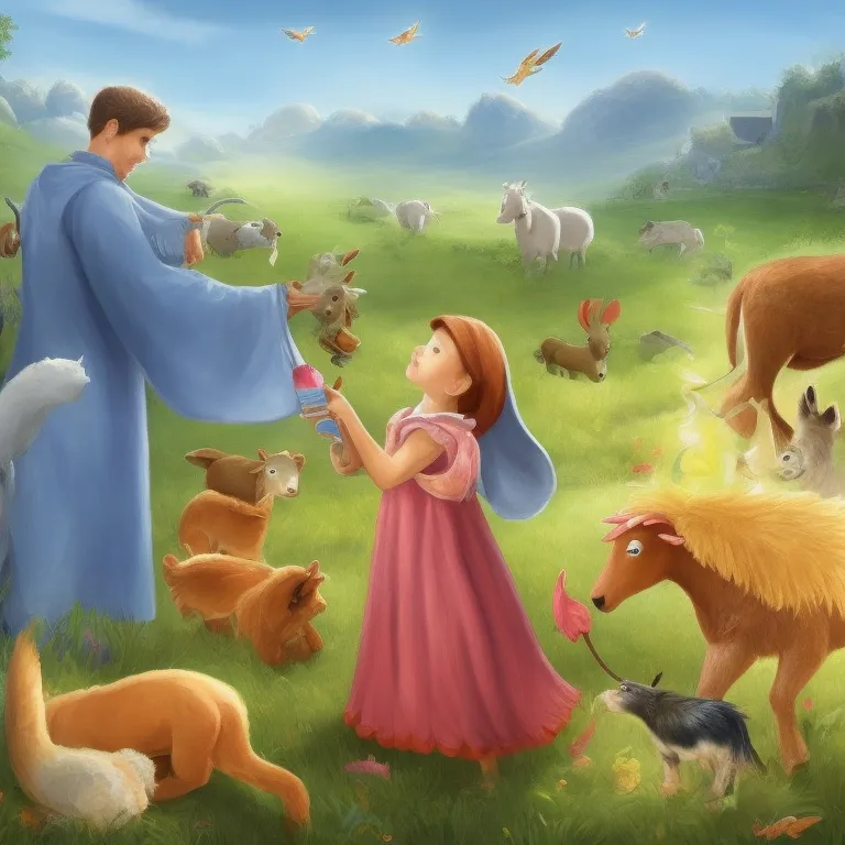 Illustration: Farmer John's Birthday Surprise