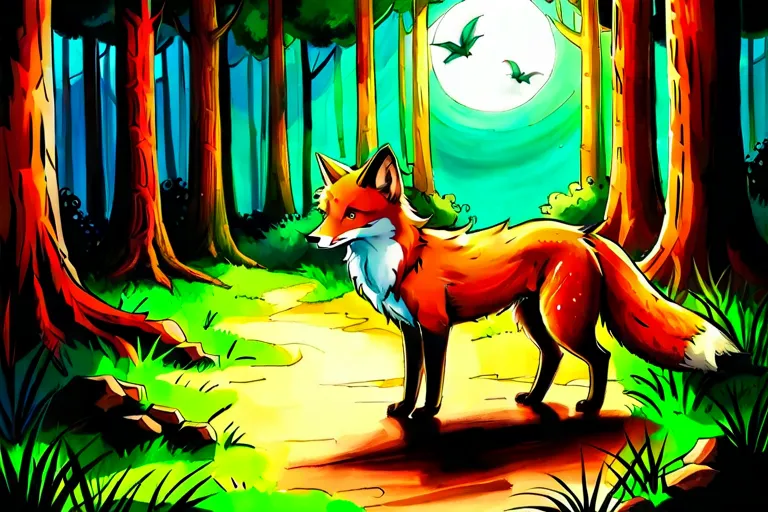 Felix and the Moonlit Walk