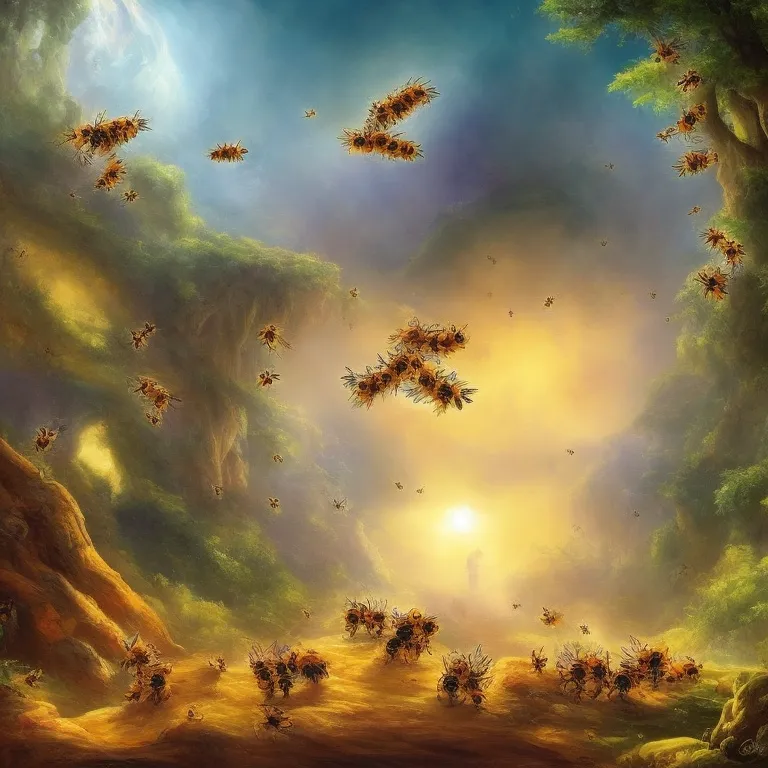 Illustration: Asking the Bees