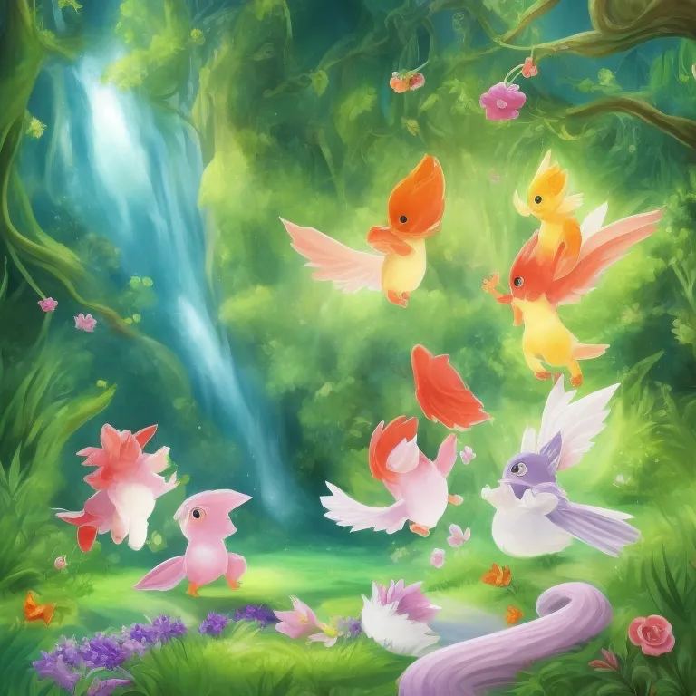 Illustration: Careful Help in the Forest