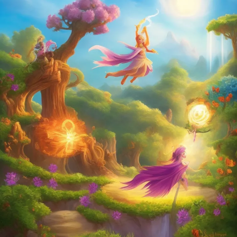 Illustration: Jack in the Magic Garden