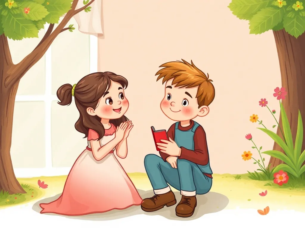 Jake's Splash of Courage - Maria's kind reaction to Jake's confession