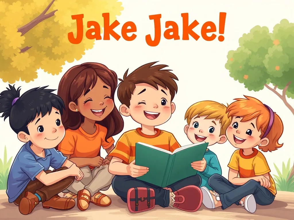 Jake's Splash of Courage - Friends supporting Jake as he learns