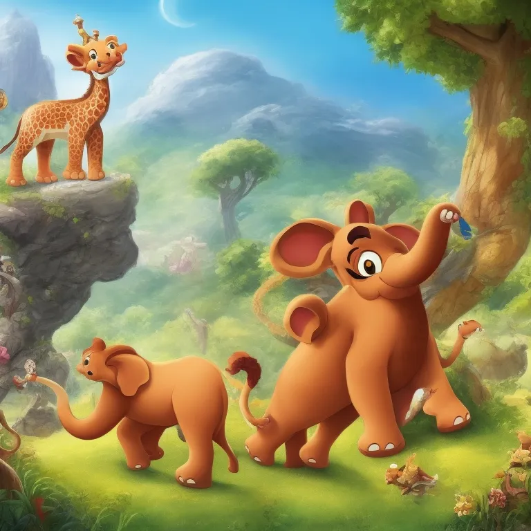 Illustration: Leo and the Jungle Circus Team