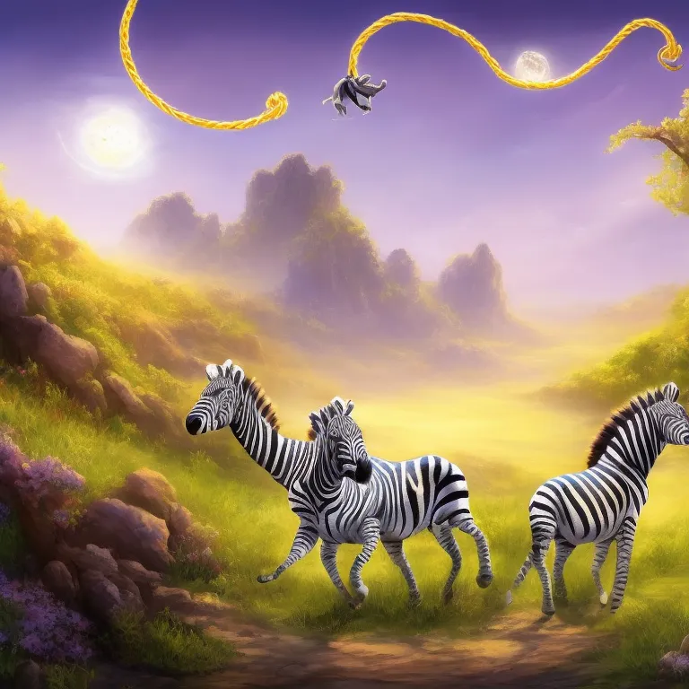 Illustration: Guiding the zebras to shelter