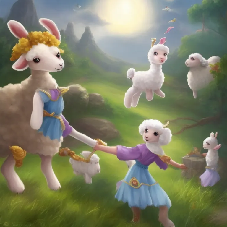 Illustration: Lucy Arrives Early for Farm School