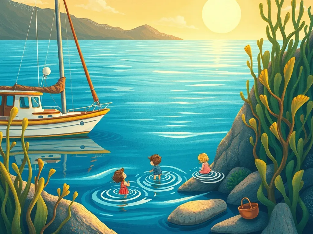 Marina's Courage in the Kelp Forest
