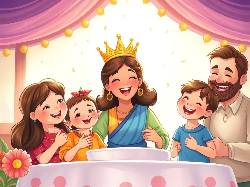 Maya's Summit Secret - Maya beaming with pride as family celebrates