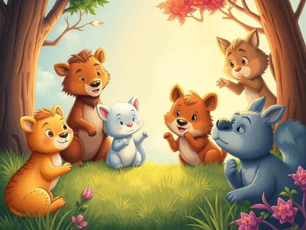 Melody's Forest Question - Animals sharing their stories of overcoming fears