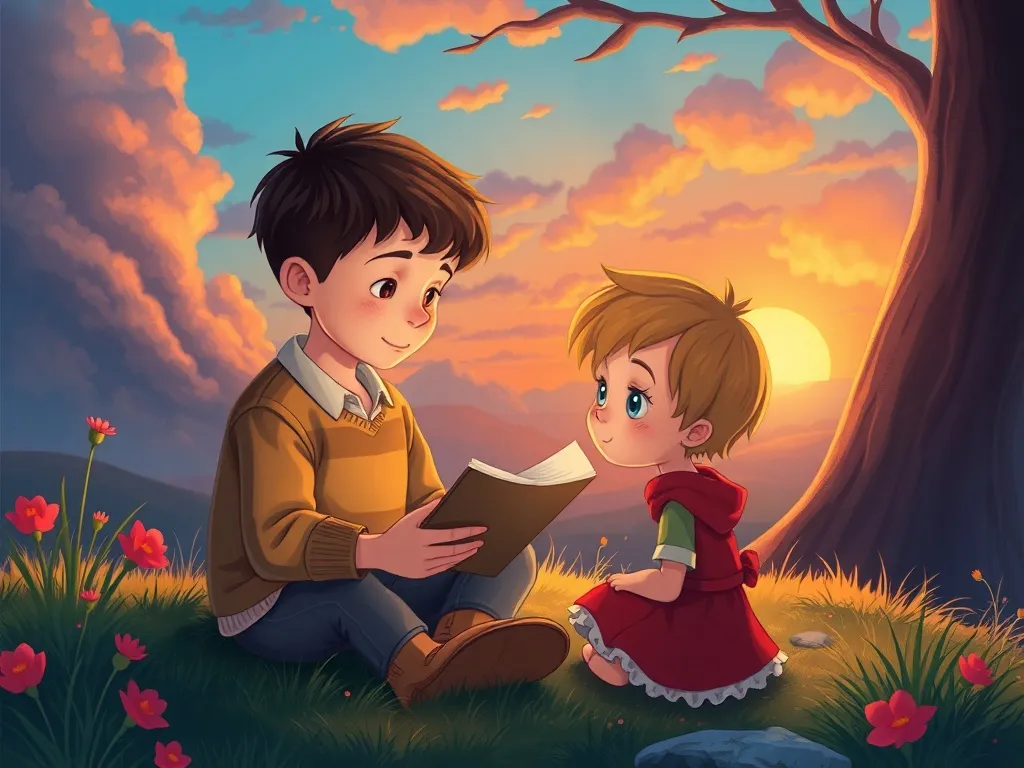 Oliver's Second Chance - Oliver reading Ruby's note at sunrise