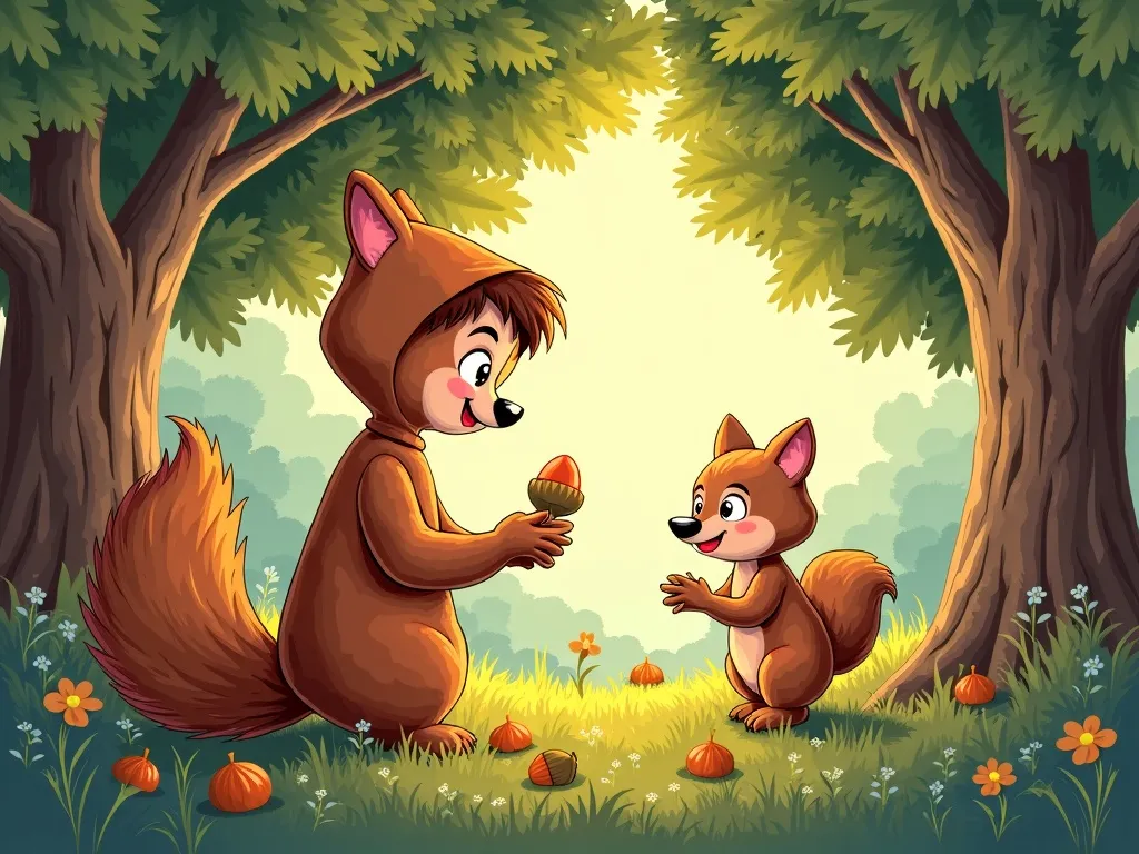 Penny&#x27;s Meadow Discoveries - Scene 5 illustration