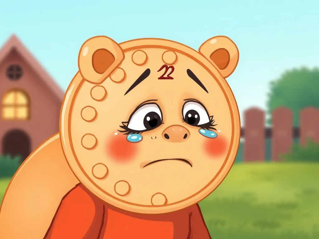 Penny's Sweet Mistake - Penny looking sorry with tears in eyes