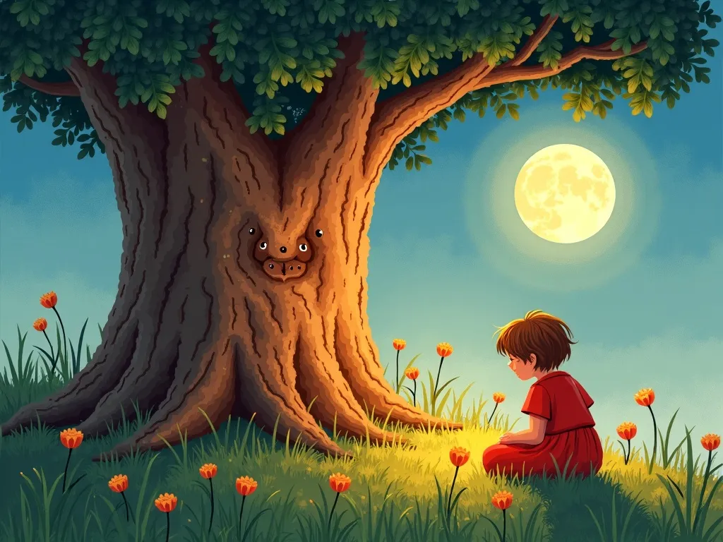 Petal&#x27;s Perfect Share - Scene 3 illustration