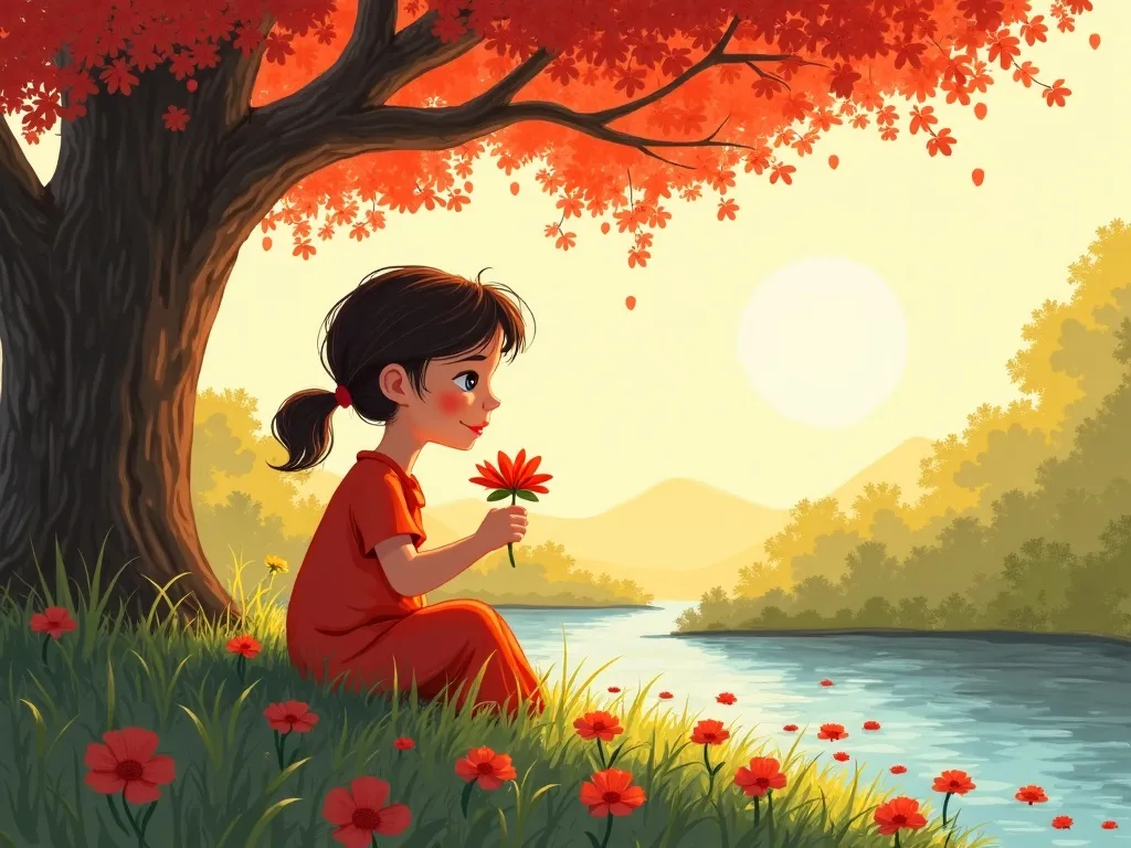 Petal&#x27;s Perfect Share - Scene 4 illustration