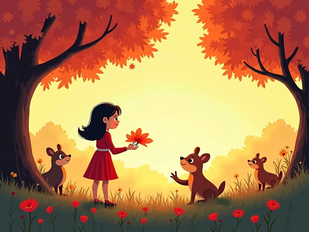 Petal&#x27;s Perfect Share - Scene 5 illustration