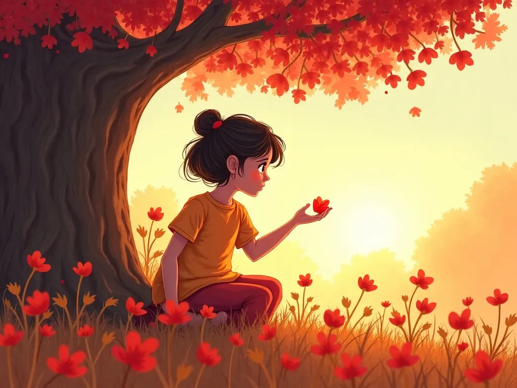 Petal&#x27;s Perfect Share - Scene 6 illustration