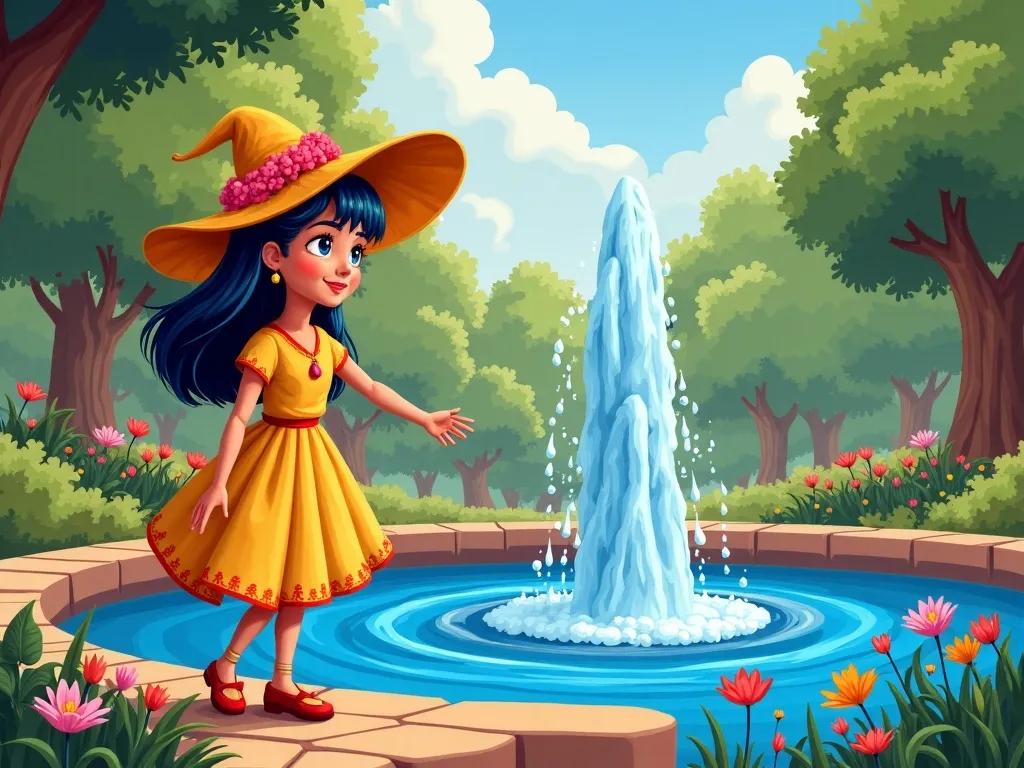 Petals the Curious Dragon - Scene 4 illustration