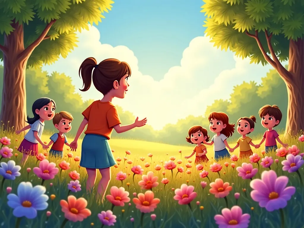 Petals the Curious Dragon - Scene 6 illustration