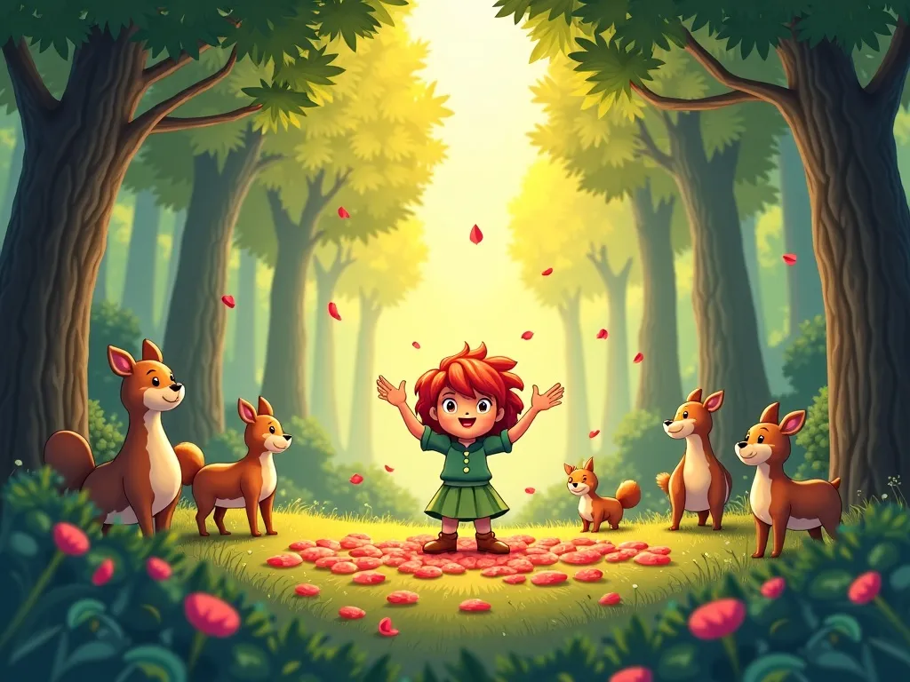 Petals the Gentle Dragon - Scene 6 illustration