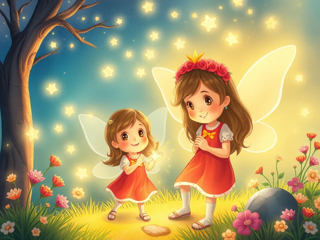 Pip and the Gentle Giant's Photo Magic - Photos glowing with fairy magic around them