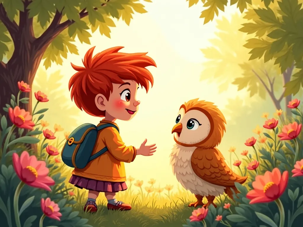 Pip's First Flight - Scene 2 illustration