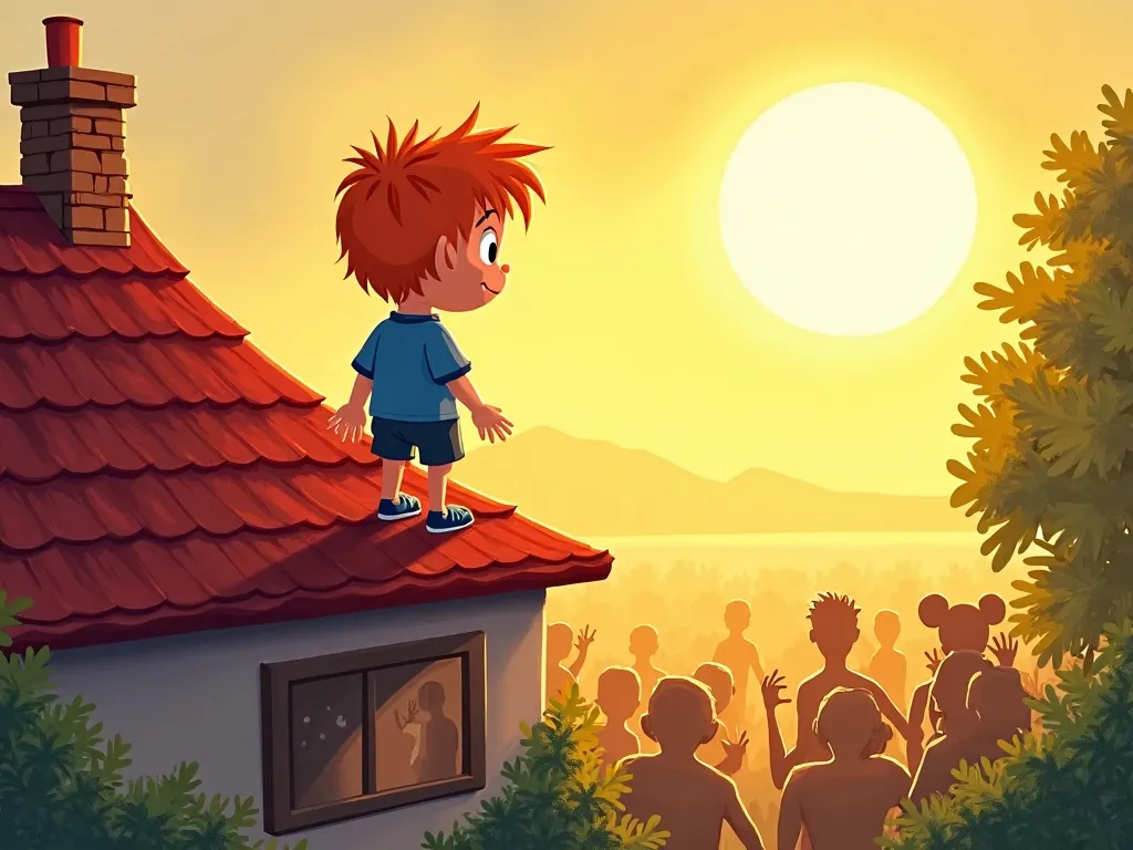 Pip's First Flight - Scene 4 illustration