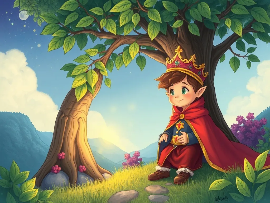 Prince Aldric and the Thorn Grove Light