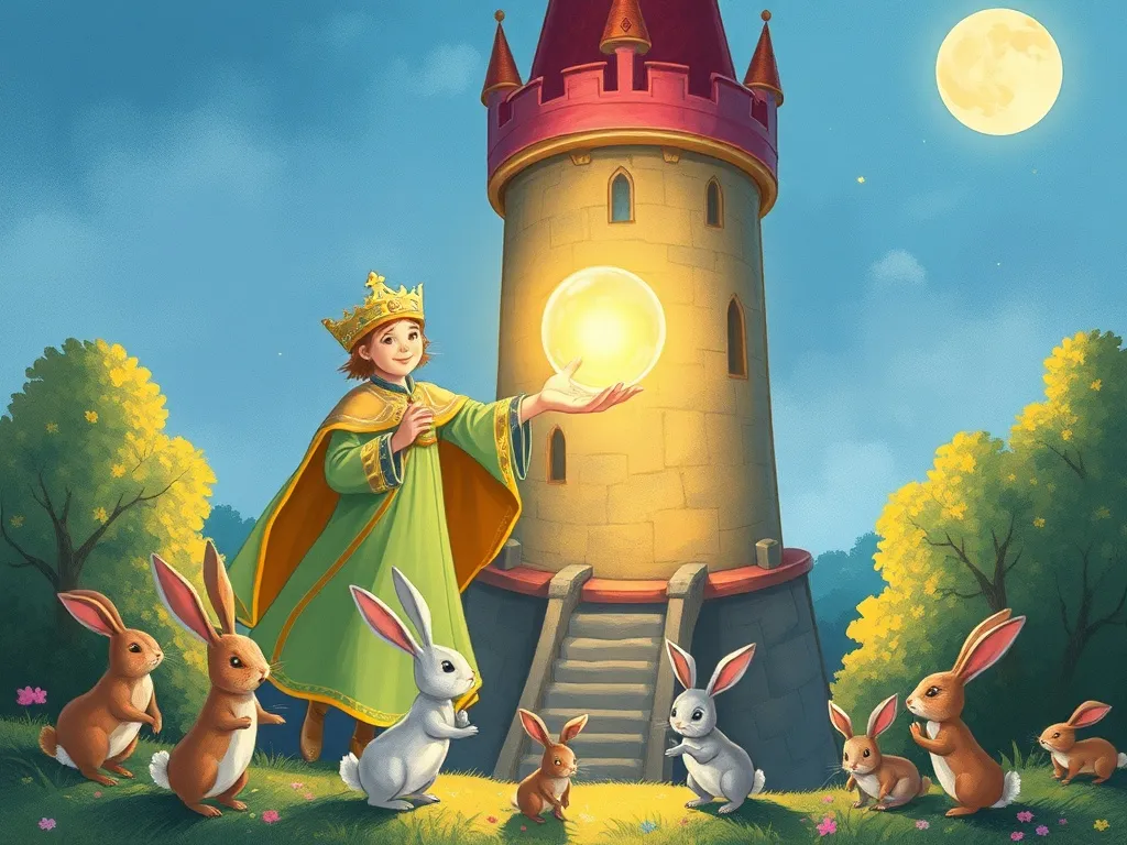 Prince Lumino and the Glowing Garden