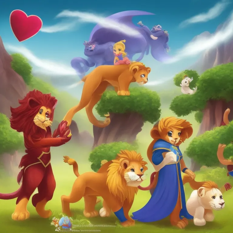 Illustration: Leo and Mara following the new feeding routine