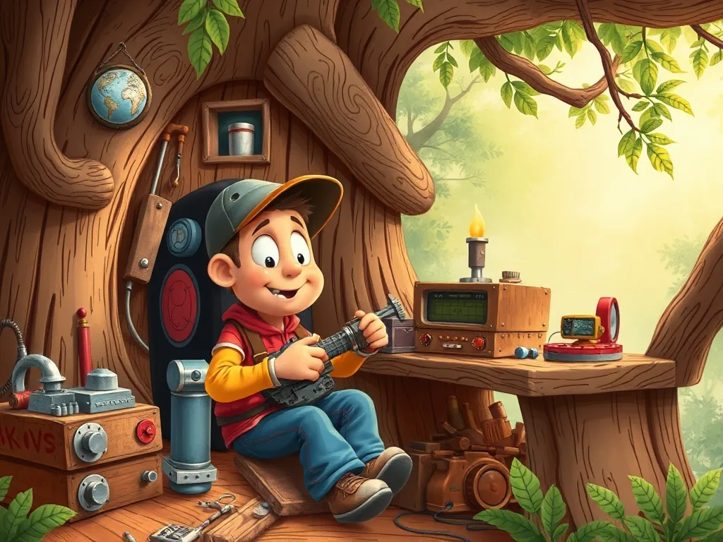 Rusty's Treehouse Tales: Learning to Grow Together