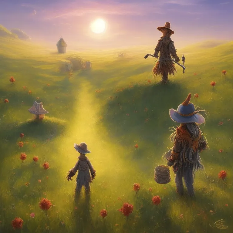 Illustration: The Living Scarecrow
