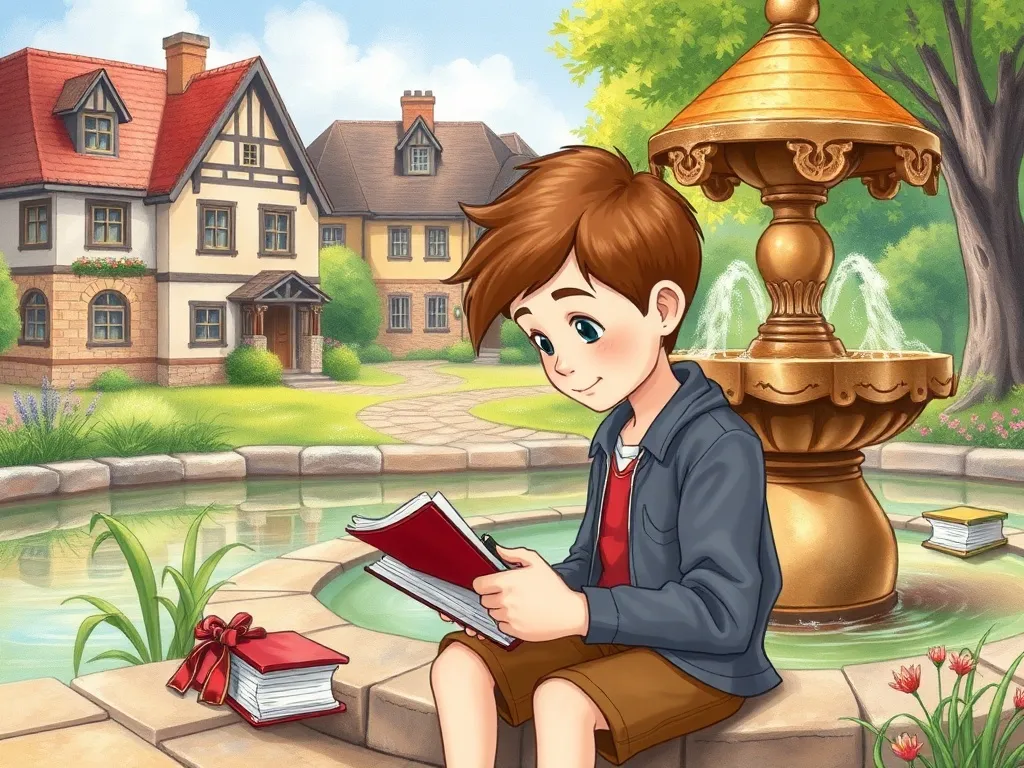 The Brave Little Explorer's Garden Adventure