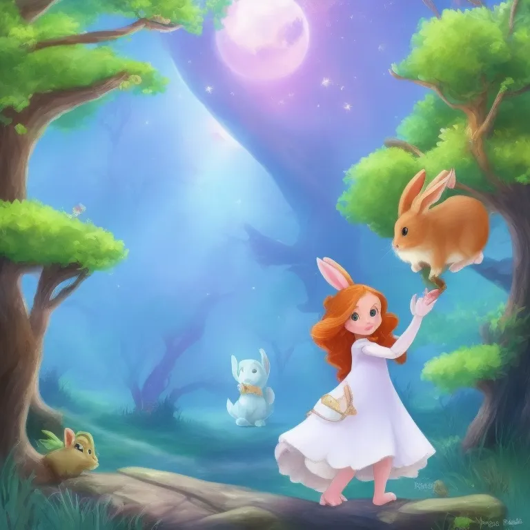 Illustration: Turned Around in the Forest: A Rabbit's Adventure