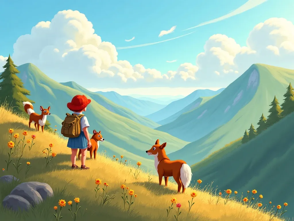 The Climbing Elf of Whisperleaf Valley - Scene 4 illustration