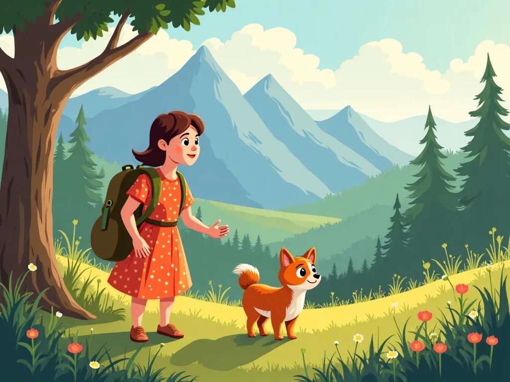 The Climbing Elf of Whisperleaf Valley - Scene 6 illustration