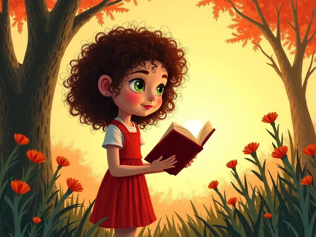 The Colors of Friendship: A Tale of the Gentle Giant's Garden - Scene 6 illustration