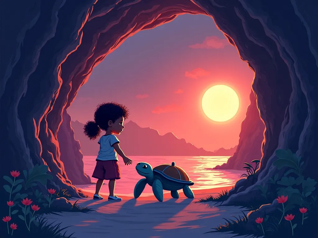 The Coral Canvas - Scene 2 illustration