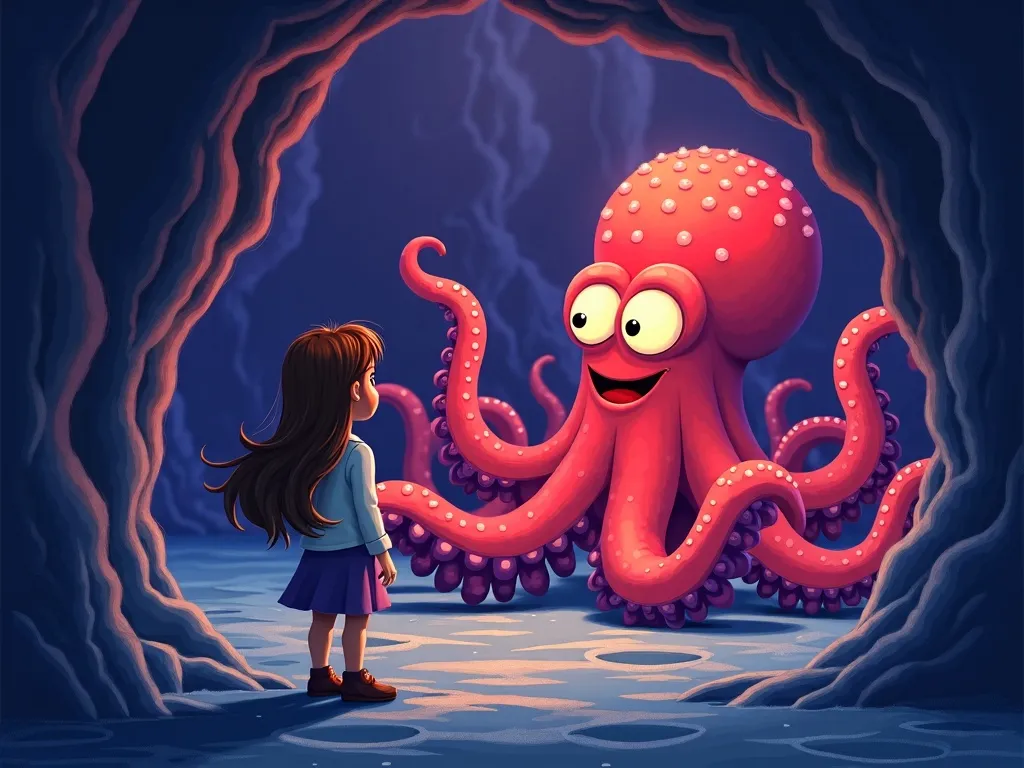 The Coral Canvas - Scene 5 illustration