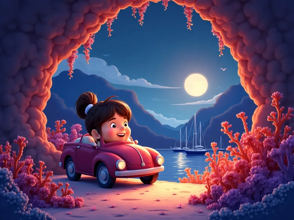 The Coral Canvas - Scene 6 illustration